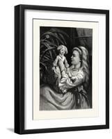 The New Doll. John S. Davis-null-Framed Giclee Print