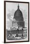 The New Dome of the Capitol at Washington.-null-Framed Giclee Print