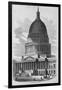 The New Dome of the Capitol at Washington.-null-Framed Giclee Print