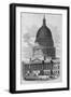 The New Dome of the Capitol at Washington.-null-Framed Giclee Print