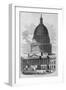 The New Dome of the Capitol at Washington.-null-Framed Giclee Print