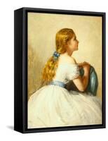 The New Dress, 1872-Edwin Longsden Long-Framed Stretched Canvas