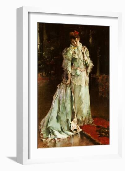 The New Dress-Fernand Toussaint-Framed Giclee Print