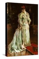 The New Dress-Fernand Toussaint-Stretched Canvas