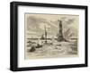 The New Eddystone Lighthouse-William Lionel Wyllie-Framed Giclee Print