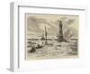 The New Eddystone Lighthouse-William Lionel Wyllie-Framed Giclee Print