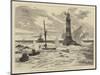 The New Eddystone Lighthouse-William Lionel Wyllie-Mounted Giclee Print