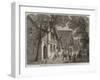 The New Elephant-House in the Zoological Society's Gardens, Regent's Park-null-Framed Giclee Print
