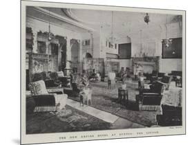 The New Empire Hotel at Buxton, the Lounge-null-Mounted Giclee Print