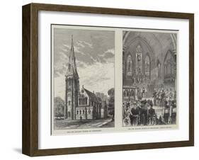 The New English Church at Copenhagen-null-Framed Giclee Print