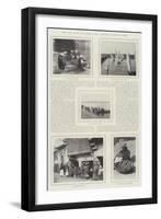 The New Epoch in Father Nile's History, Scenes in Cairo-null-Framed Premium Giclee Print