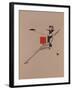 The New. Figurine for the Opera Victory over the Sun by A. Kruchenykh, 1920-1921-El Lissitzky-Framed Giclee Print