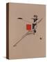 The New. Figurine for the Opera Victory over the Sun by A. Kruchenykh, 1920-1921-El Lissitzky-Stretched Canvas