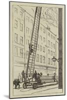 The New Fire Ladder Truck-null-Mounted Giclee Print