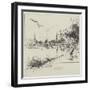 The New Footbridge at Richmond-null-Framed Giclee Print