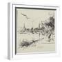 The New Footbridge at Richmond-null-Framed Giclee Print