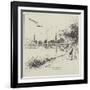 The New Footbridge at Richmond-null-Framed Giclee Print