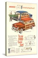 The New Ford Country Squire-null-Stretched Canvas