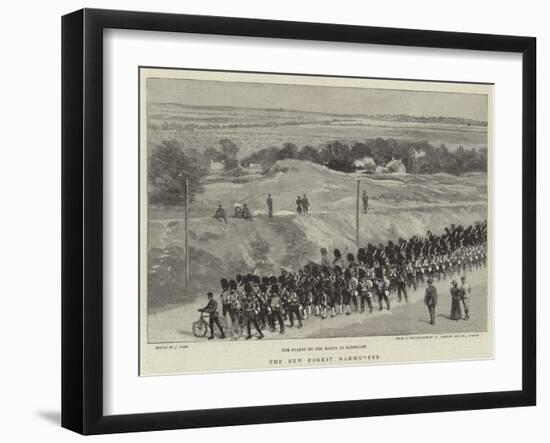 The New Forest Manoeuvres-Joseph Nash-Framed Giclee Print