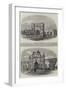 The New Fortifications of Antwerp-null-Framed Giclee Print