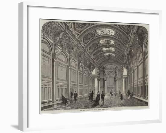 The New Freemasons' Hall, Great Queen-Street-null-Framed Giclee Print