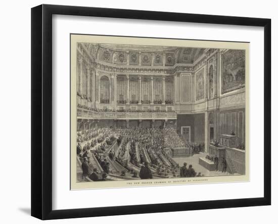 The New French Chamber of Deputies at Versailles-null-Framed Giclee Print