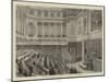 The New French Chamber of Deputies at Versailles-null-Mounted Giclee Print