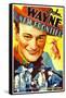 THE NEW FRONTIER (aka FRONTIER HORIZON), John Wayne, movie poster art, 1935.-null-Framed Stretched Canvas