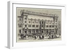 The New Gallery of the Institute of Painters in Water Colours, Piccadilly-Frank Watkins-Framed Giclee Print
