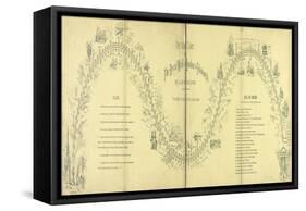 The New Game of the Royal Mail or London to Edinburgh by L and N.W. Railway, c. 1850-null-Framed Stretched Canvas