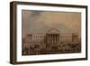 The New General Post Office, 1829 (Coloured Engraving)-James Pollard-Framed Giclee Print