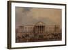 The New General Post Office, 1829 (Coloured Engraving)-James Pollard-Framed Giclee Print