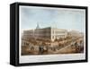 The New General Post Office, City of London, C1830-Henry Pyall-Framed Stretched Canvas