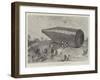 The New German Military Balloon Tested Near Berlin-Henry Charles Seppings Wright-Framed Giclee Print