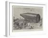 The New German Military Balloon Tested Near Berlin-Henry Charles Seppings Wright-Framed Giclee Print
