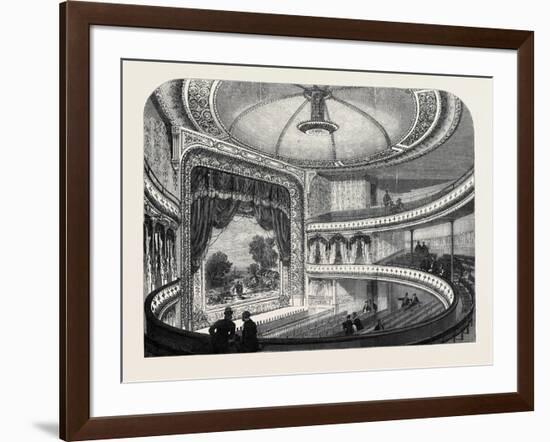 The New Globe Theatre Strand London Uk 1869-null-Framed Giclee Print