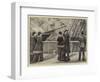 The New Governor-General of Canada, on Board the Sarmatian, Nearing Halifax-Joseph Nash-Framed Giclee Print