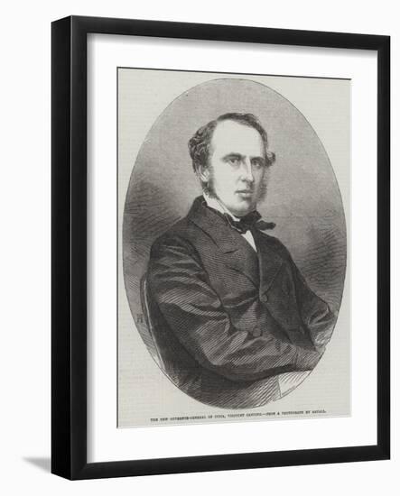 The New Governor-General of India, Viscount Canning-null-Framed Giclee Print