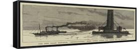 The New Grain Elevator, International, Being Towed across the North Sea to Antwerp-null-Framed Stretched Canvas