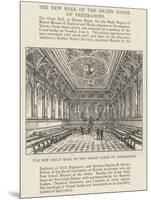 The New Great Hall of the Grand Lodge of Freemasons-Frank Watkins-Mounted Giclee Print