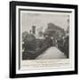 The New Great Western Railway Service from Penzance, the Mayoress Starting the First Train-null-Framed Giclee Print