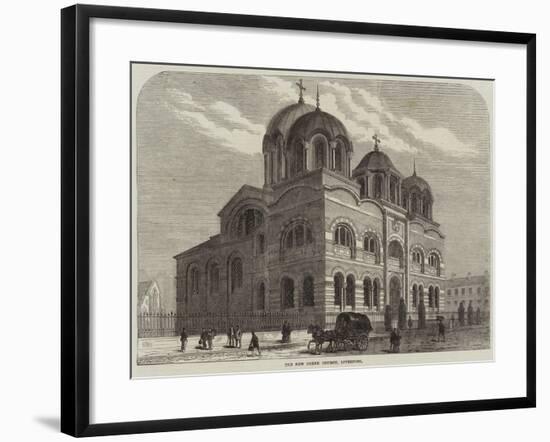 The New Greek Church, Liverpool-null-Framed Giclee Print