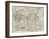 The New Greek Frontier, Map of Epirus and Thessaly-null-Framed Giclee Print