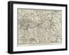 The New Greek Frontier, Map of Epirus and Thessaly-null-Framed Giclee Print