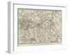 The New Greek Frontier, Map of Epirus and Thessaly-null-Framed Giclee Print