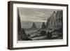 The New Greek Frontier, the Rocks and Convents of Meteora, Thessaly-null-Framed Giclee Print