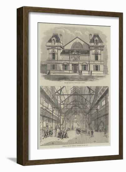 The New Gymnasium in Liverpool-null-Framed Giclee Print