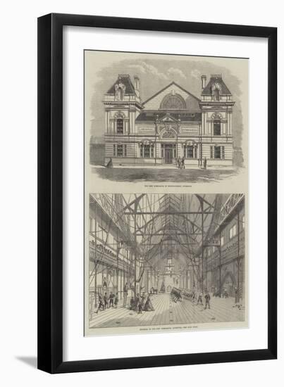 The New Gymnasium in Liverpool-null-Framed Giclee Print