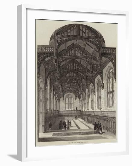 The New Hall of the Inner Temple-null-Framed Giclee Print