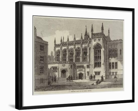 The New Hall of the Inner Temple-null-Framed Giclee Print